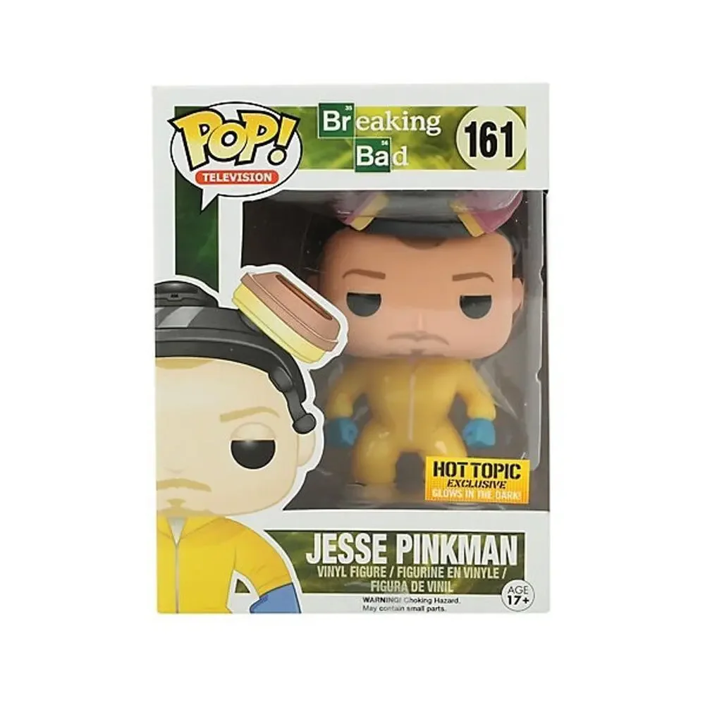 Funko Pop! Breaking Bad - Jesse Pinkman - (Glow) - Hot Topic w/ Protector - Picture 7 of 7